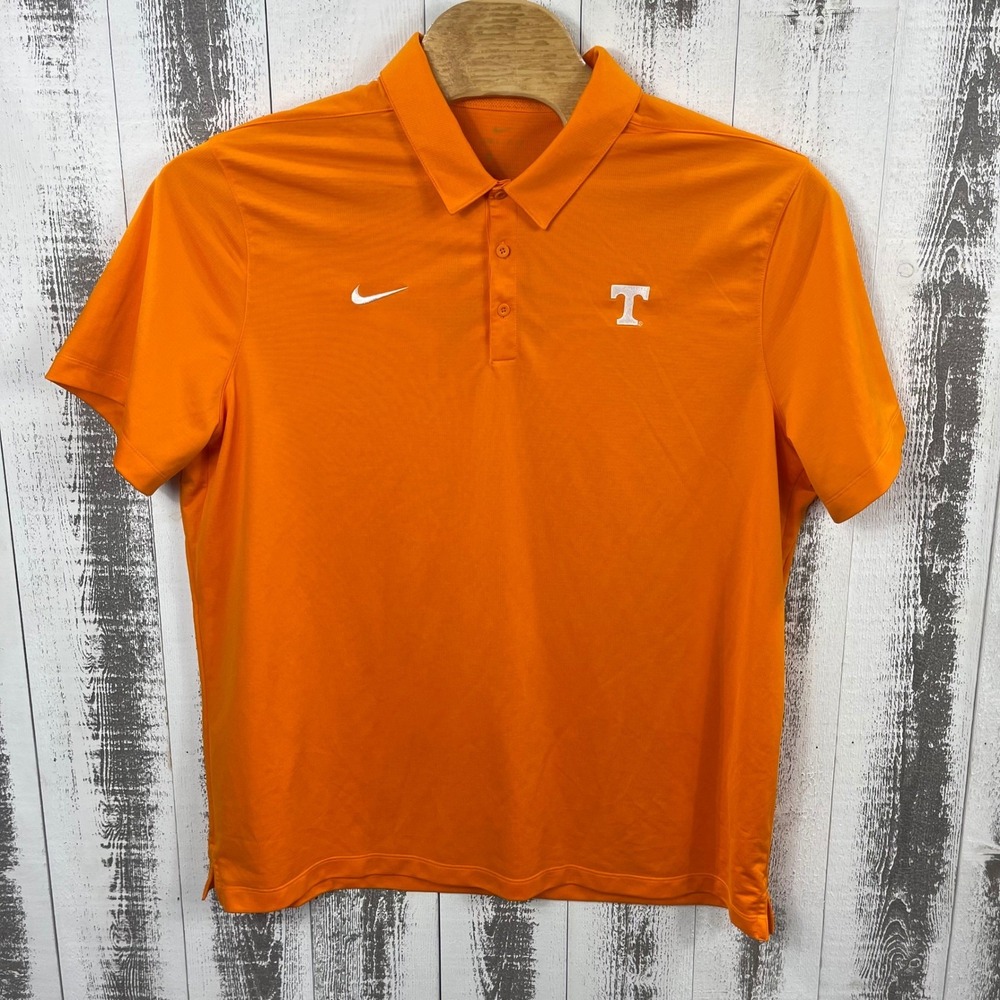 Nike Polo Men's 2XL Tennessee Volunteers NCAA Dri-Fit Orange